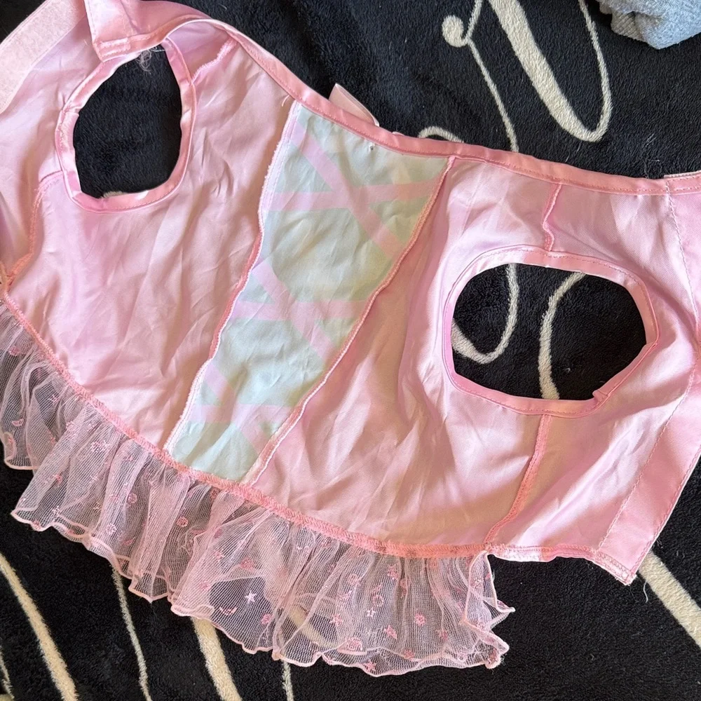 Pink and Silver Dance Costume Top